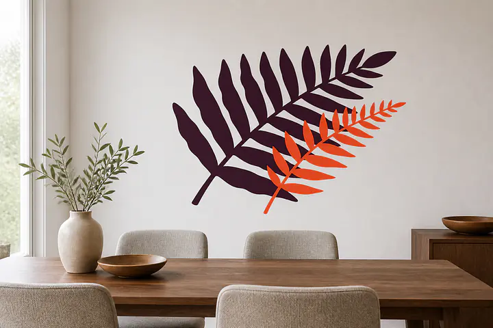 Fern Shadow – Wandtattoo