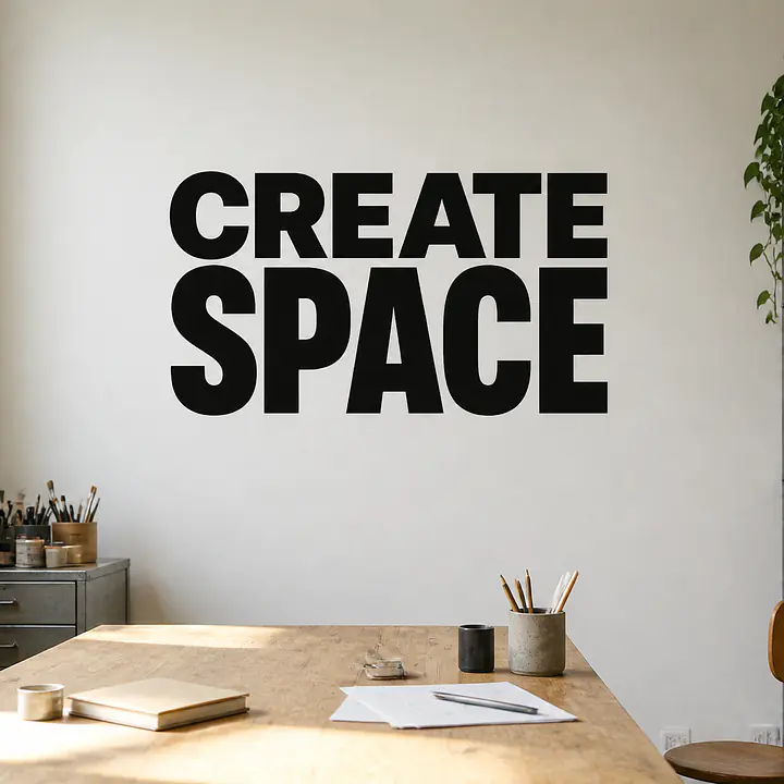 CREATE SPACE Wandtattoo secondary image