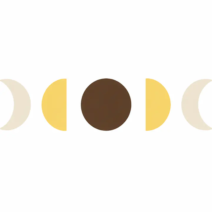 Paper Moons Wandtattoo primary image