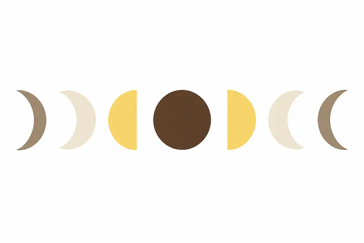 Paper Moons Wandtattoo