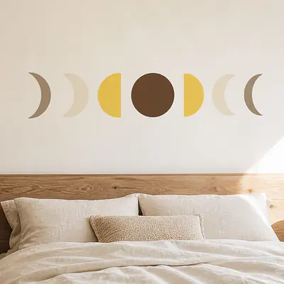Paper Moons Wandtattoo secondary image