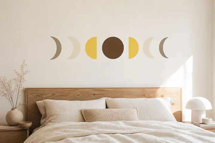 Paper Moons Wandtattoo