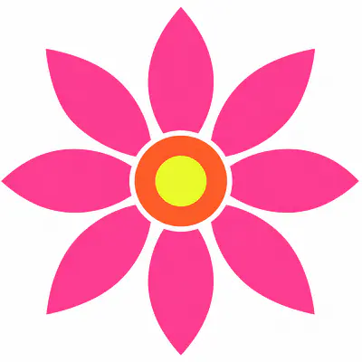 Electric Bloom Wandtattoo primary image