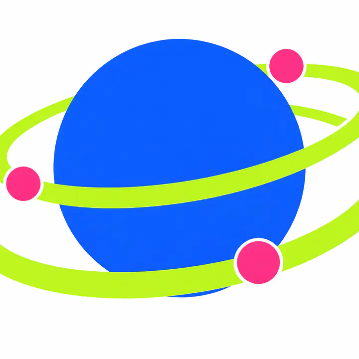 Acid Orbit Wandtattoo primary image