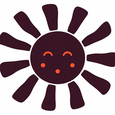 Sun Dance Wall Decal primary image