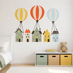 Balloon Town Wandtattoo