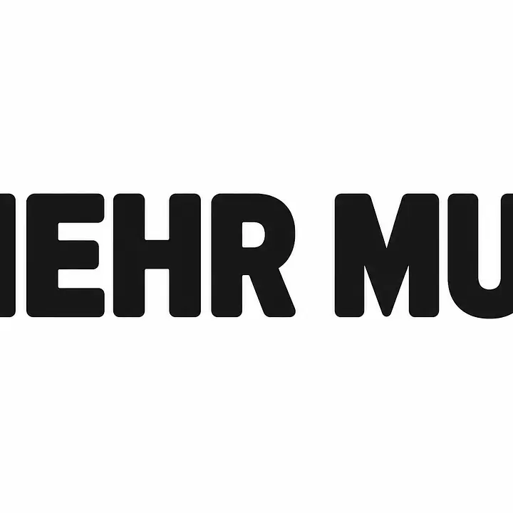 MEHR MUT Wandtattoo primary image