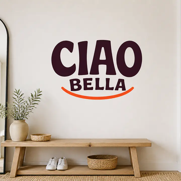 CIAO BELLA Wandtattoo secondary image