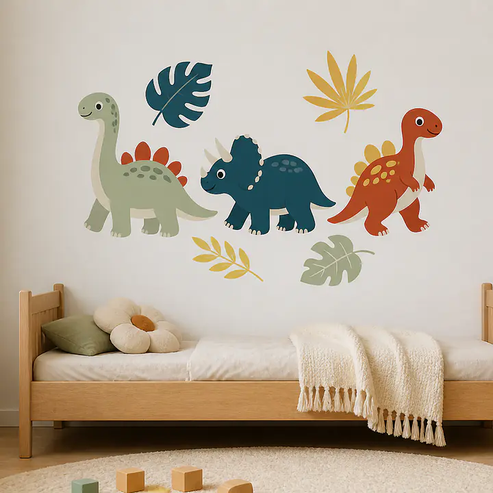Dino Parade Wandtattoo secondary image