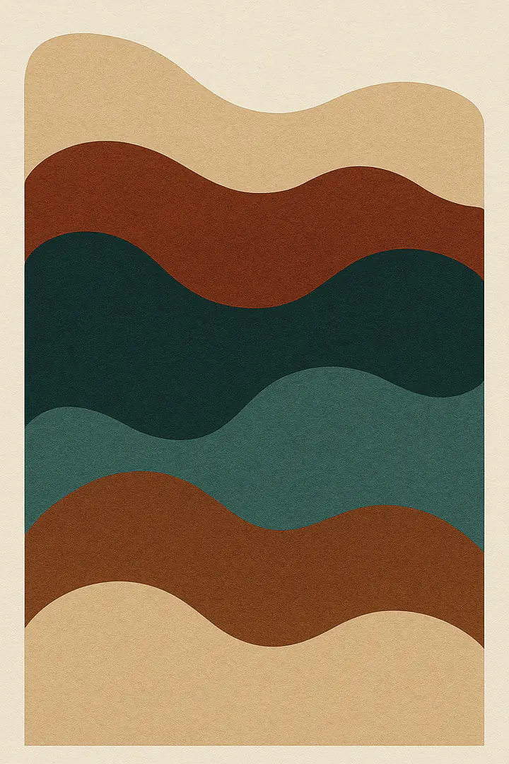 Tidal Forms – Organic Color Fields, Abstract Wall Art