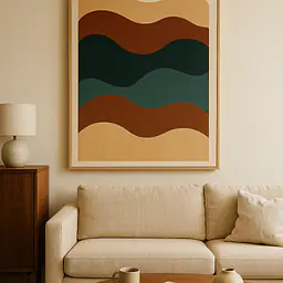 Tidal Forms – Organic Color Fields, Abstract Wall Art