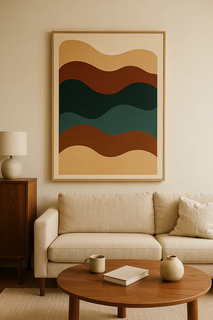 Tidal Forms – Organic Color Fields, Abstract Wall Art