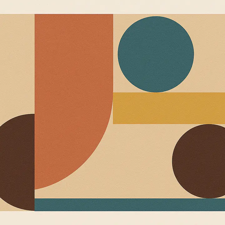 Quiet Geometry – Abstrakte Geometrie im modernen Querformat primary image