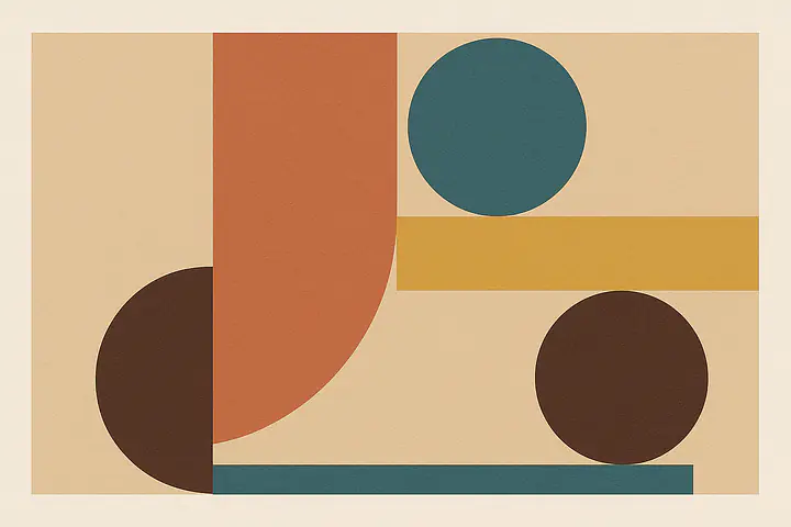 Quiet Geometry – Abstract Geometry in a Modern Landscape Format