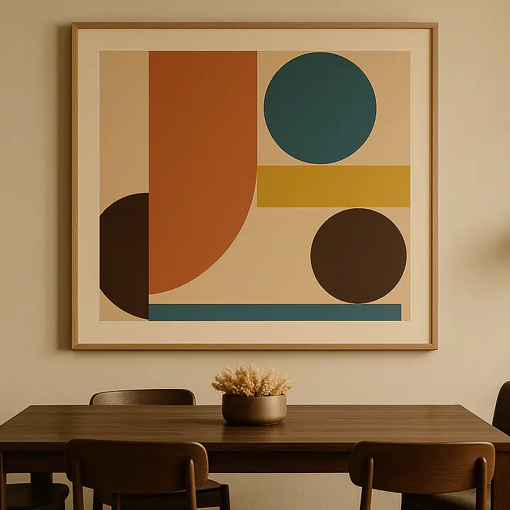 Quiet Geometry – Abstrakte Geometrie im modernen Querformat secondary image