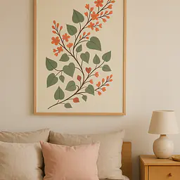Coral Vine – Rankende Fantasieblüte im Botanical-Stil
