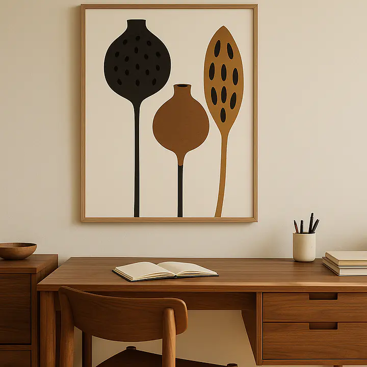 Seed Pods – Sculptural Seed Heads, Minimalist Botanical Study