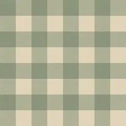 Salbei-Gingham für DUKTIG Spielküche – Türfolie rechts