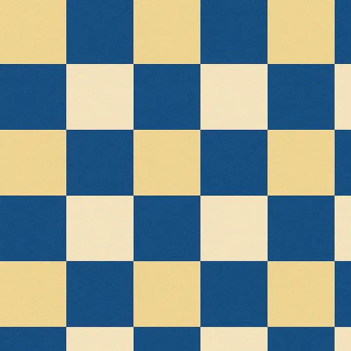 Checkerboard Pop für DUKTIG Spielküche – Türfolie rechts primary image