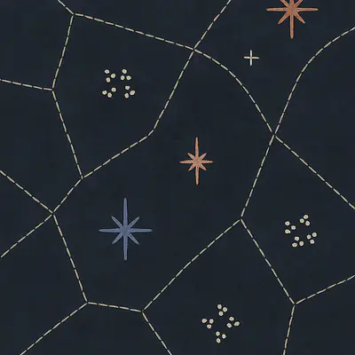 Stitched Constellation PAX Motivfolie primary image