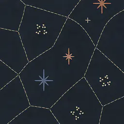 Stitched Constellation PAX Motivfolie