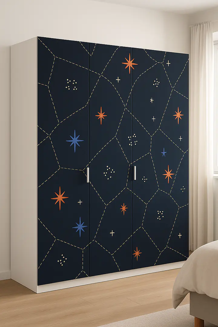 Stitched Constellation PAX Motivfolie