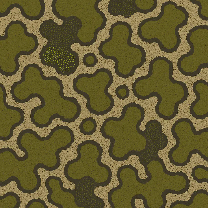 Lichen Algorithm PAX – Anschlussfähige Motivfolie primary image