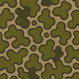 Lichen Algorithm PAX – Anschlussfähige Motivfolie