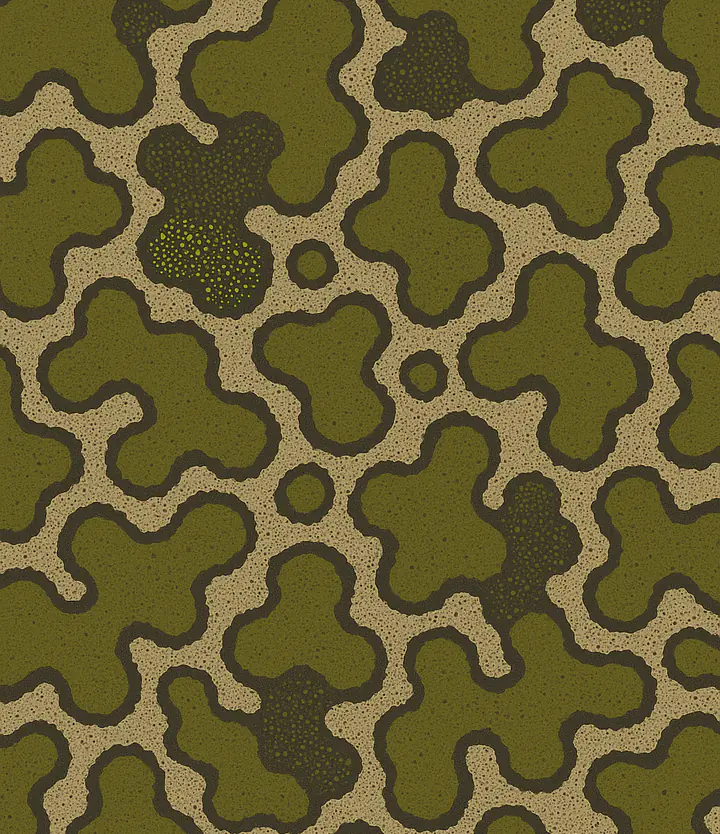 Lichen Algorithm PAX – Anschlussfähige Motivfolie