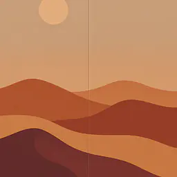 Desert Evening Panorama für PAX