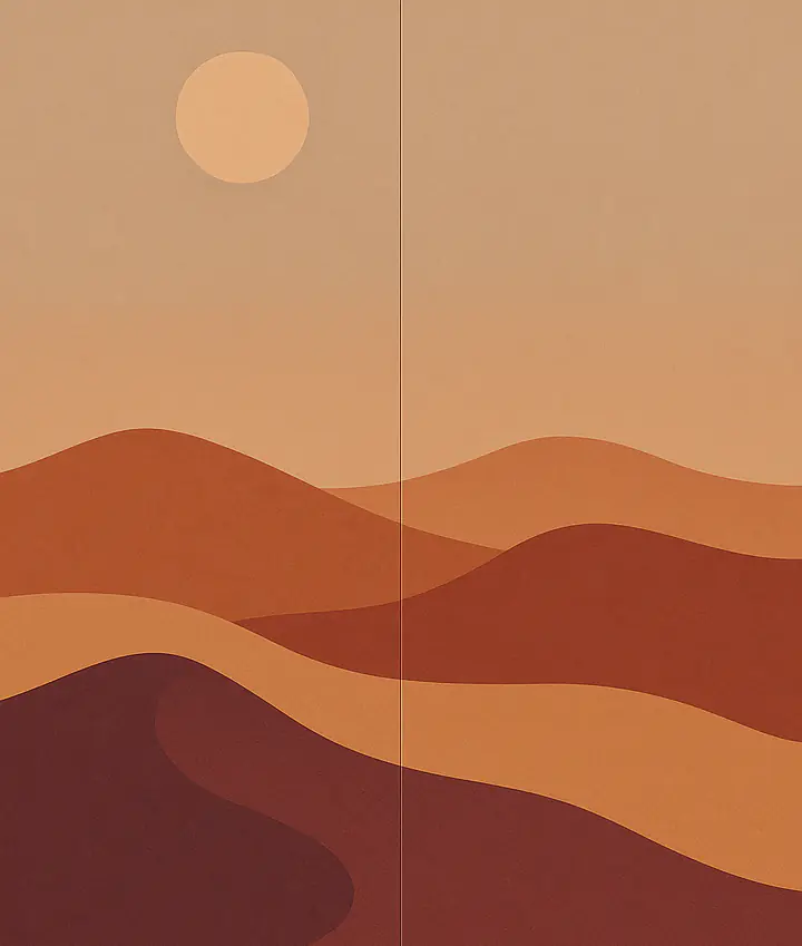 Desert Evening Panorama für PAX
