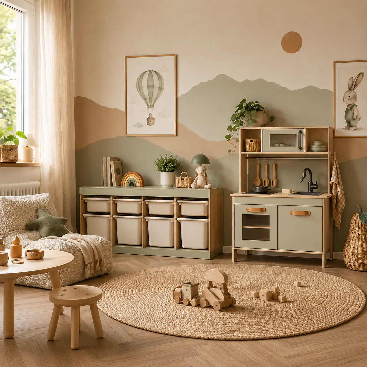 Geplantes Ergebnis für Kids Makeovers für Kinderzimmer