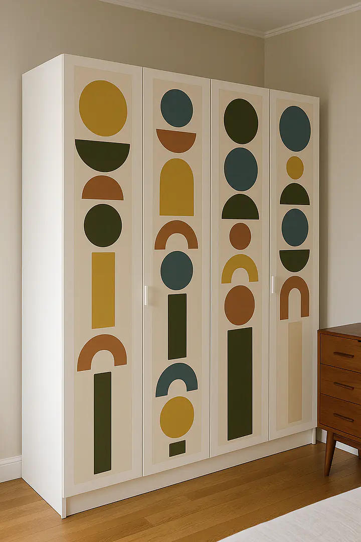 Modern Totems — PAX Scharnier-Modulfolien