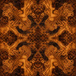 Burl Mosaic – format-adaptive table film for IKEA LACK