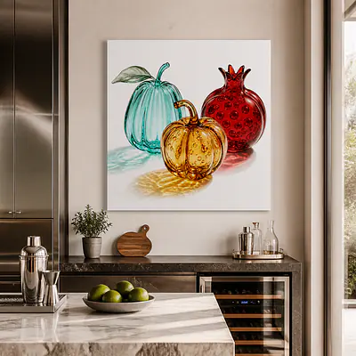 Glass Fruit — Surreales Stillleben secondary image