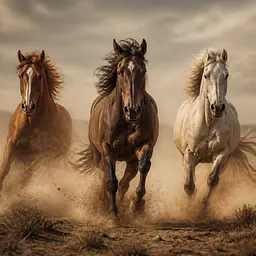 Dust Run – Pferde in weiter Landschaft