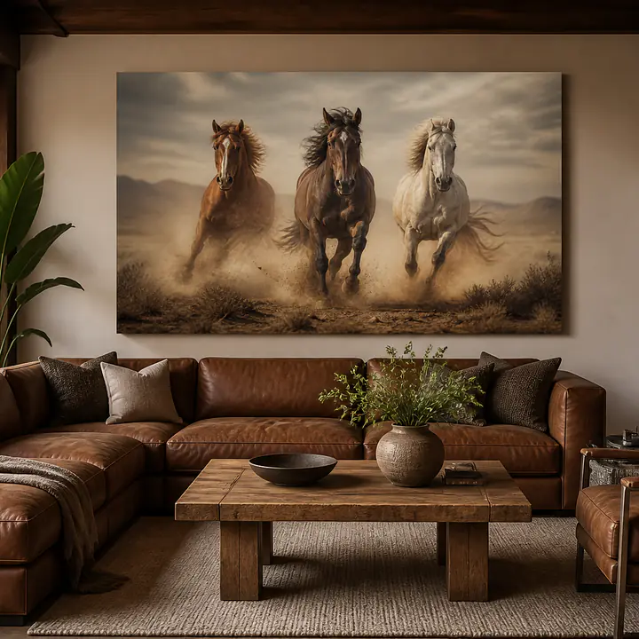 Dust Run – Pferde in weiter Landschaft secondary image