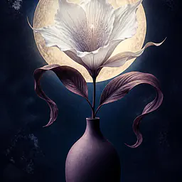 Moon Flower – Botanical Nocturne