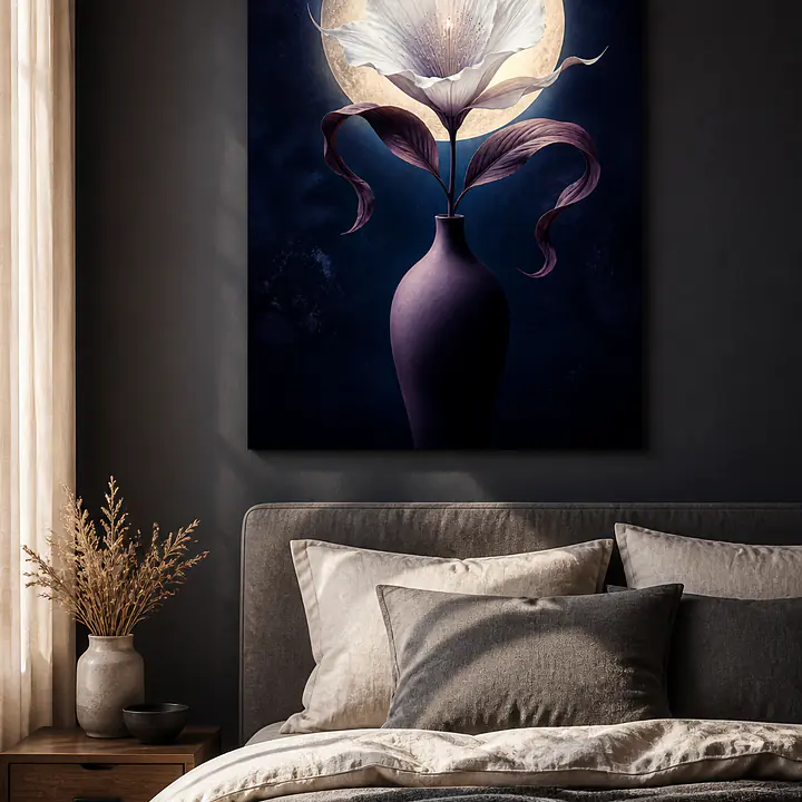 Moon Flower – botanisches Nachtstillleben secondary image