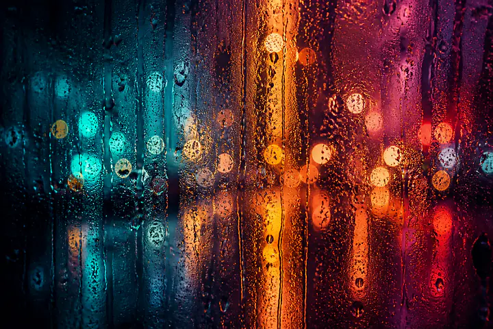 After Rain – urbane Lichtreflexe
