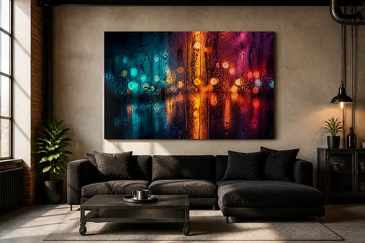 After Rain – urbane Lichtreflexe