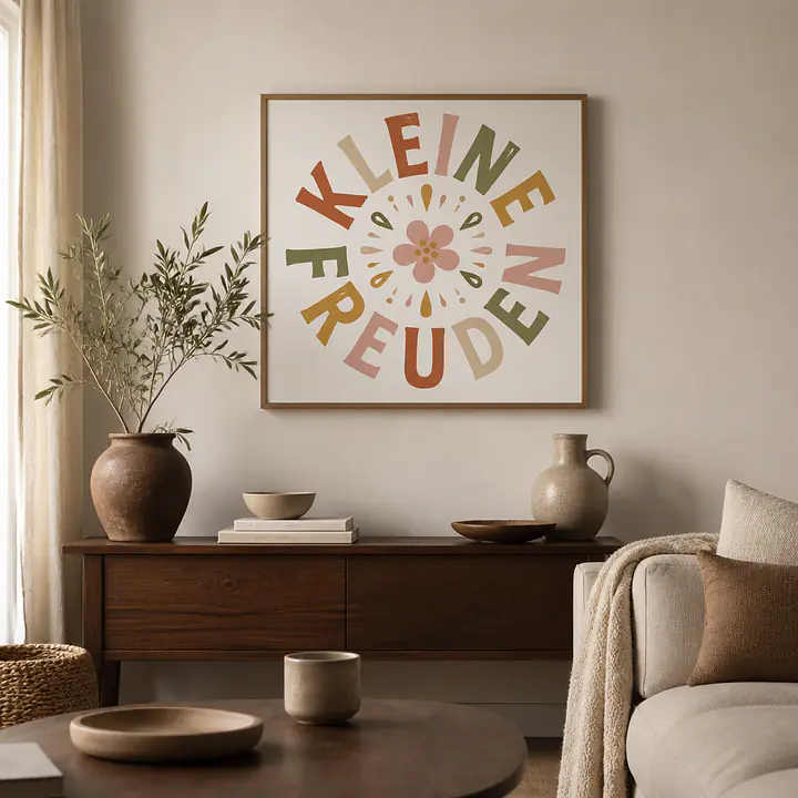 KLEINE FREUDEN — Typographic Circle
