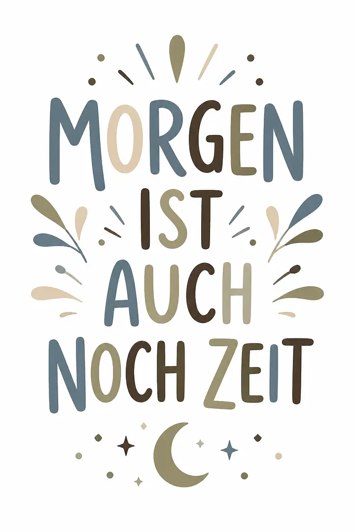 TOMORROW IS STILL TIME – Typography Wall Art
