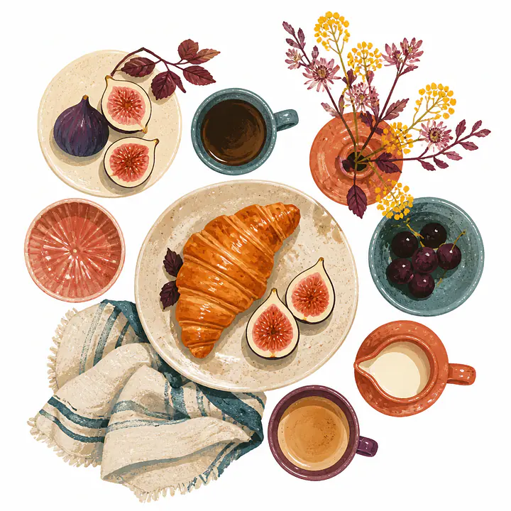 Slow Breakfast – gedeckter Tisch primary image