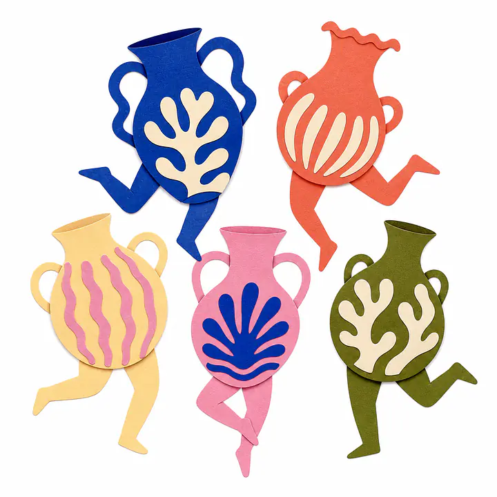 Dancing Vases – verspielte Keramikfiguren primary image