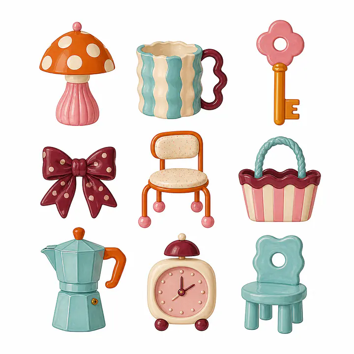Little Oddities — Kuriose Alltagsobjekte (Illustration) primary image