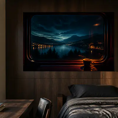 Night Train – stille Reise (Illustration) secondary image