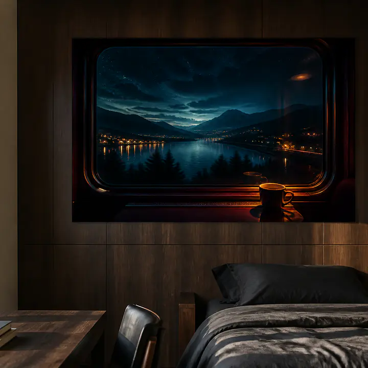 Night Train – stille Reise (Illustration) secondary image