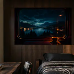 Night Train – stille Reise (Illustration)