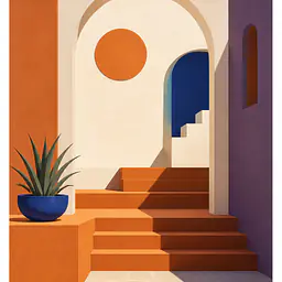 Sun Courtyard – mediterrane Geometrie